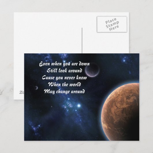 Upliftpostkarten Postkarte (Vorne/Hinten)