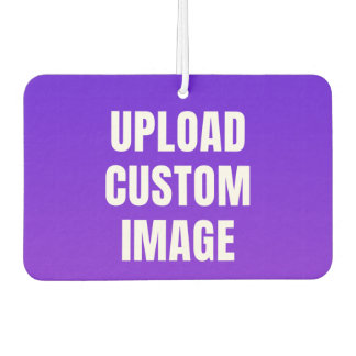 Upload 2 Custom Image - Add Your Own To Print On A Autolufterfrischer