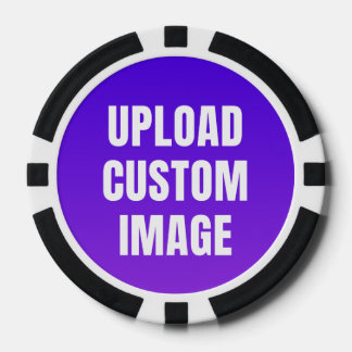 Upload 2 Custom Image - Add Your Own To Print On A Pokerchips