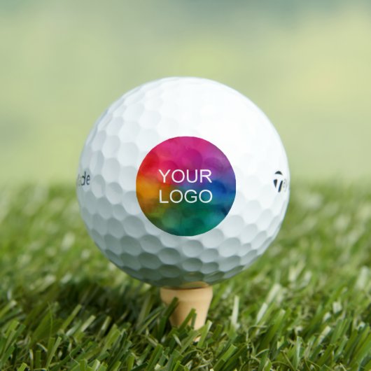 Upload Business Logo Here 3 Pack Taylor Made TP5 Golfball (Insitu T-Shirt)