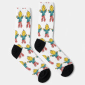 Upload Childs Drawing Turn Kids Artwork to Socks Socken (Rechts)