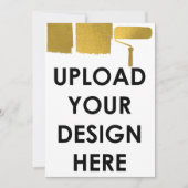 Upload Custom 5x7" Blank Promotional Business Einladung (Vorderseite)