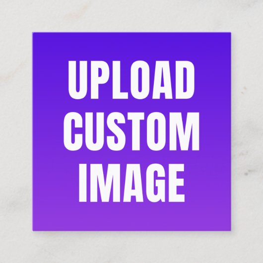 Upload Custom Image - Add Your Own To Print On A Begleitkarte (Vorderseite)