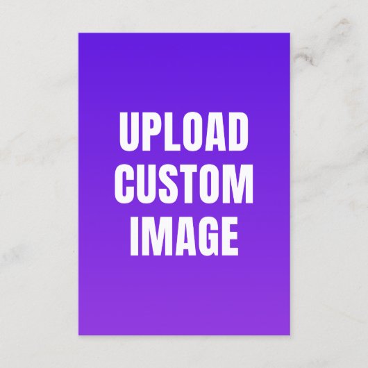 Upload Custom Image - Add Your Own To Print On A Einladung (Vorderseite)