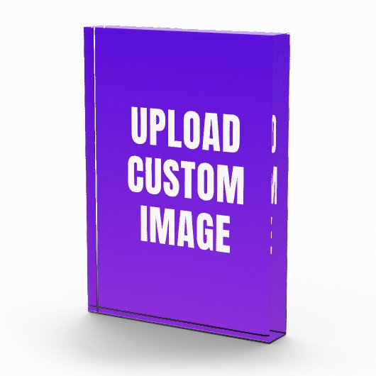 Upload Custom Image - Add Your Own To Print On A Fotoblock (Rechts)