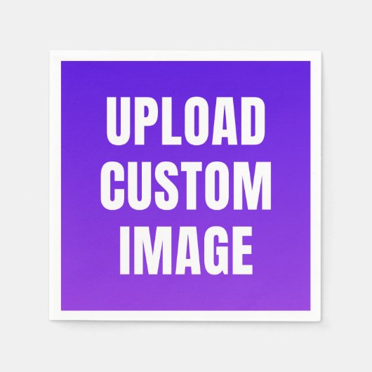 Upload Custom Image - Add Your Own To Print On A Serviette (Vorderseite)