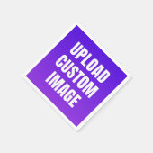 Upload Custom Image - Add Your Own To Print On A Serviette (Ecke)