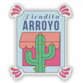 Upload Custom Logo Personalized Brand Aufkleber (Vorderseite)