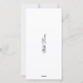 Upload Foto in Text Frohe Weihnachten Rot (Rückseite)