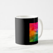 Upload Photo Add Text Template Kids Girls Kaffeetasse (VorderseiteRechts)