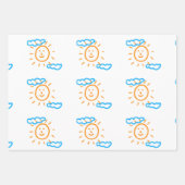 Upload Youar Art Zeichn Kids Artwork zu Geschenkpapier Set (Vorderseite)