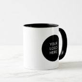 Upload Your Business Logo Modern Template Combo Tasse (VorderseiteRechts)