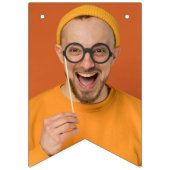 Upload Your Funny Photo Selfie Party  Wimpelkette (Erste Fahne)