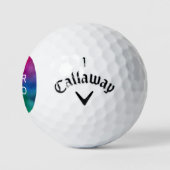 Upload Your Logo Callaway Golf Warbird Distance Golfball (Logo)