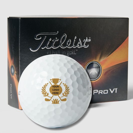 Upload Your Logo Custom Company Promotion  Golfball