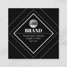 Upload Your Logo & Customizable Text Design