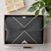 Upload Your Logo & Customizable Text Design Seidenpapier (Geschenk)