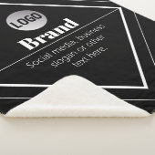 Upload Your Logo & Customizable Text Design Sherpadecke (3/4)