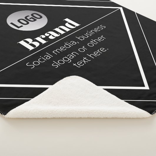 Upload Your Logo & Customizable Text Design Sherpadecke (3/4)