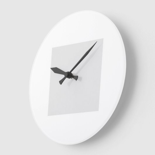 Upload Your Own Design Custom Clock Große Wanduhr (Winkel)
