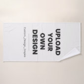 Upload Your Own Design Here | Custom Template Badehandtuch (Badehandtuch)