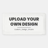 Upload Your Own Design Here | Custom Template Banner (Horizontal)
