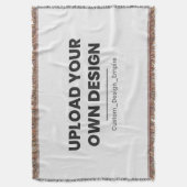 Upload Your Own Design Here | Custom Template Decke (Vorderseite Vertikal)