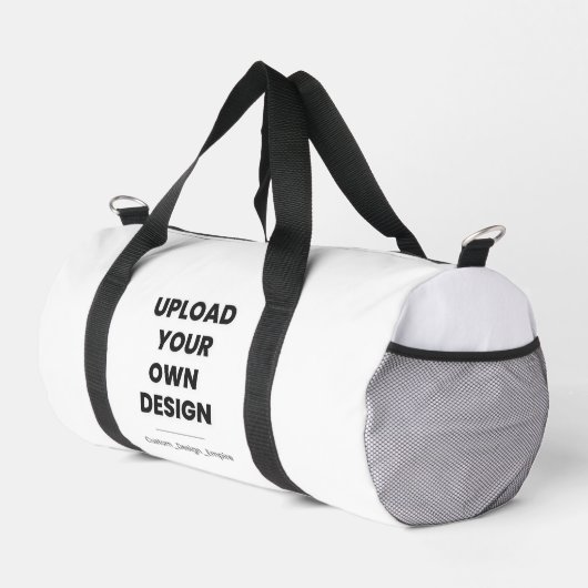 Upload Your Own Design Here | Custom Template Duffle Bag (Rechte Ecke)