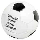 Upload Your Own Design Here | Custom Template Fußball (Dreiviertel)