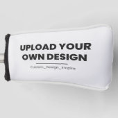 Upload Your Own Design Here | Custom Template Golf Headcover (Vorderseite)