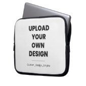 Upload Your Own Design Here | Custom Template Laptopschutzhülle (Vorderseite Links)