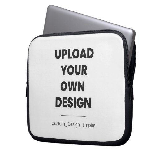 Upload Your Own Design Here | Custom Template Laptopschutzhülle (Vorderseite Links)