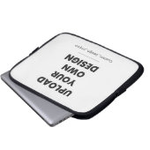 Upload Your Own Design Here | Custom Template Laptopschutzhülle (Vorne Knopf)