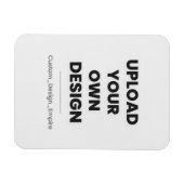 Upload Your Own Design Here | Custom Template Magnet (Horizontal)