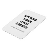 Upload Your Own Design Here | Custom Template Magnet (Linke Seite)