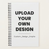 Upload Your Own Design Here | Custom Template Planer (Vorderseite)