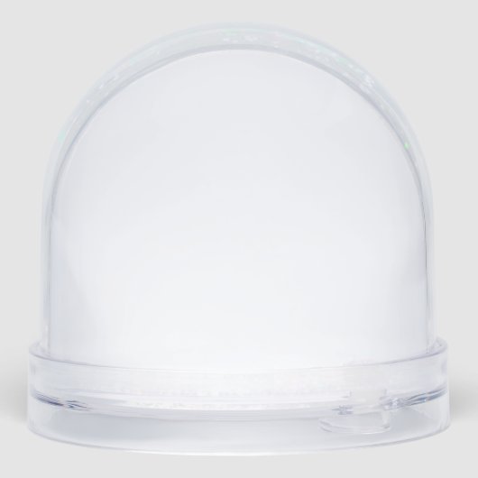 Upload Your Own Design Here | Custom Template Schneekugeln (Rückseite)