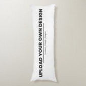 Upload Your Own Design Here | Custom Template Seitenschläferkissen (Vorderseite Vertikal)