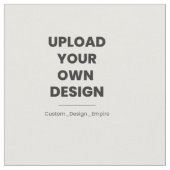 Upload Your Own Design Here | Custom Template Stoff (Nahaufnahme)