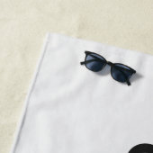 Upload Your Own Design Here | Custom Template Strandtuch (Beispiel)