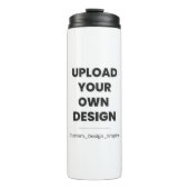 Upload Your Own Design Here | Custom Template Thermosbecher (Vorderseite)