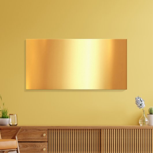 Upload Your Own Photo to Blank Gold Background Leinwanddruck (Insitu (Wohnzimmer))