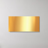 Upload Your Own Photo to Blank Gold Background Leinwanddruck (Vorderseite)