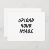 Upload your own Wedding RSVP Card (Vorne/Hinten)