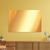 Upload Your Photo on Elegant Gold Blank Background Leinwanddruck (Insitu (Wohnzimmer))