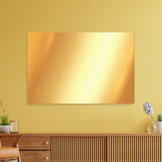 Upload Your Photo on Elegant Gold Blank Background Leinwanddruck (Insitu (Wohnzimmer))