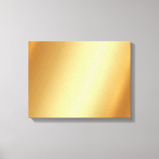 Upload Your Photo on Horizontal Gold Background Leinwanddruck (Vorderseite)