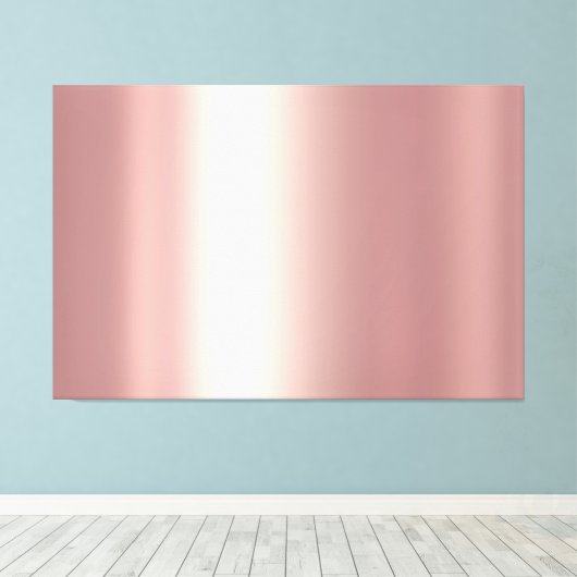 Upload Your Photo to Luxury Rose Gold Background Leinwanddruck (Insitu (Holzboden))