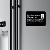 UPM-Definition - Crew 3" x 4" Flex Magnet