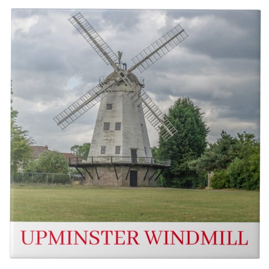 Upminster Windmill Keramik Fliese (Vorderseite)